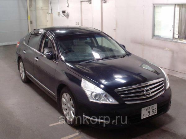 Седан среднего класса NISSAN TEANA кузов J32 пробег 151 тыс км цвет сапфир черный